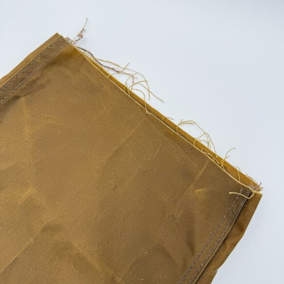 Filson Oil Finished Double Tin Cloth Overalls Bib Men’s 42x 35 Unhemmed USA Tan - Picture 3 of 14